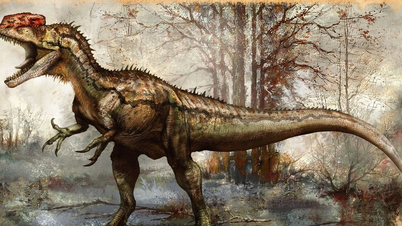 Fedezd fel a Monolophosaurus dinoszauruszt jellegzetes címerével.