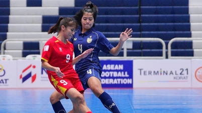 Futsal kobiet Wietnamu kontra Tajlandia (2. połowa) 1-2: Wysoka presja