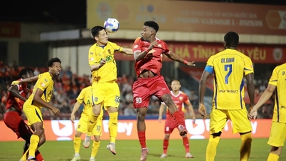 V-League : Les attaques échouent, Ha Tinh subit une courte défaite face à Song Lam Nghe An.