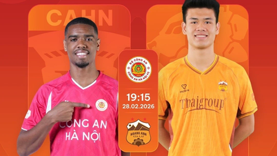 하노이 경찰 vs HAGL 경기 예측, 2월 28일 오후 7시 15분: 선두 자리 확보