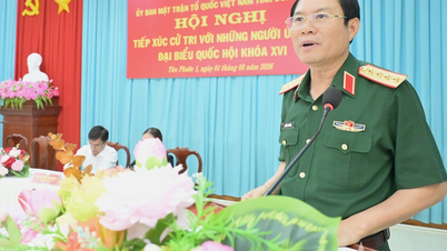 Generaal Nguyen Tan Cuong: Vastbesloten om zijn verantwoordelijkheden goed na te komen, waardig het vertrouwen en de verwachtingen van het volk.