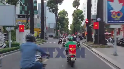 Ho Chi Minh City: Kampania propagandowa przedwyborcza na rzecz Zgromadzenia Narodowego i Rady Ludowej na platformie LEDBike.