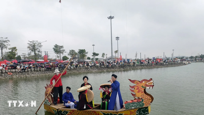バクニン：リム祭りに戻り、憧れを満たし、クアンホーの民俗文化に浸りましょう。