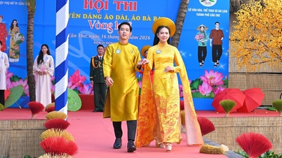 A União das Mulheres da Cidade de Can Tho lança a "Semana do Ao Dai e do Ao Ba Ba"