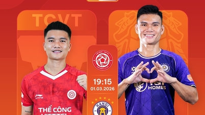 Match de football en direct : Cong Viettel contre Hanoi : Un affrontement enflammé au stade Hang Day.