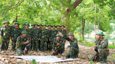 Nâng cao chất lượng huấn luyện lực lượng dự bị động viên