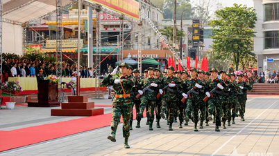 Het militair commando van de provincie Dien Bien lanceert zijn trainingsprogramma voor 2026.