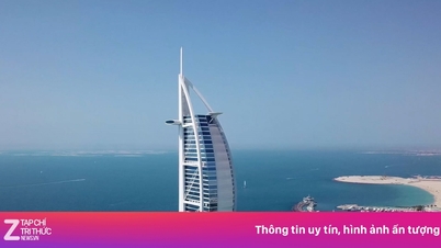 Binnen in het hotel in Dubai dat net in brand is gevlogen, met een prijs van 850 miljoen VND per nacht.