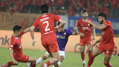 FŐBB PONTOK: Huu Thang látványos gólt lő, a Cong Viettel legyőzi a Hanoi FC-t.