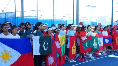 W turnieju tenisowym ITF World Juniors w Wietnamie rywalizuje prawie 40 krajów.