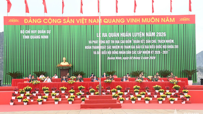 Ozbrojené síly provincie Quang Ninh zahajují výcvikovou kampaň pro rok 2026.