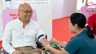 Beratus-ratus pekerja dan perunding Prudential menderma darah sebagai respons kepada Festival Derma Darah Musim Bunga.