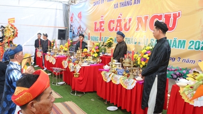 La commune de Thang An organise le festival de la pêche et lance la première sortie de pêche de l'année.