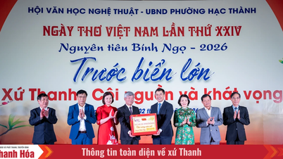 24. Vietnámi Költészet Napja Thanh Hoában: „A hatalmas óceán előtt. Thanh Hoa – A forrás és a vágy”