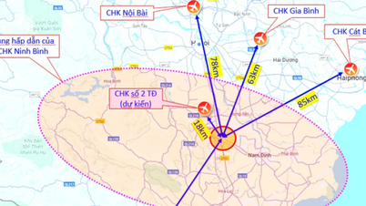 Propuesta para construir un aeropuerto internacional de 23 billones de VND en Ninh Binh: los ministerios del gobierno expresan opiniones cautelosas.