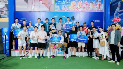 El torneo de pickleball "Pho Hien Tournament North-South Spring Opening" de 2026 concluyó de manera impresionante.
