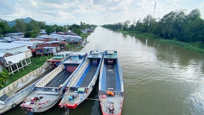 Kanaal op het vierhoekige vlak