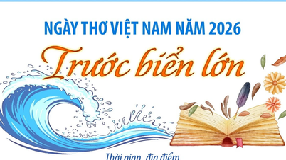 Dia da Poesia Vietnamita 2026: “Enfrentando o vasto oceano” e a aspiração de ascender acima
