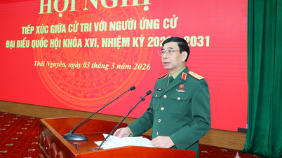 នាយឧត្តមសេនីយ៍ ផាន់ វ៉ាន់ យ៉ាង បានជួបជាមួយអ្នកបោះឆ្នោត និងបានបង្ហាញកម្មវិធីសកម្មភាពរបស់លោកជាមួយនឹងវិស័យសំខាន់ៗចំនួនប្រាំ។