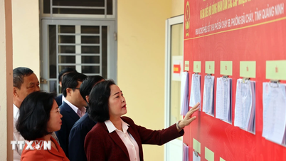 Der Nationale Wahlrat führt Inspektionen und Kontrollen in der Provinz Quang Ninh durch.