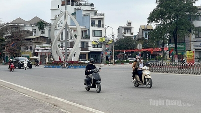 Musim hujan timur laut di provinsi Tuyen Quang