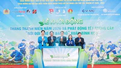 VIMC نوجوانوں نے Quang Ninh میں یوتھ ماہ 2026 کا آغاز کیا۔