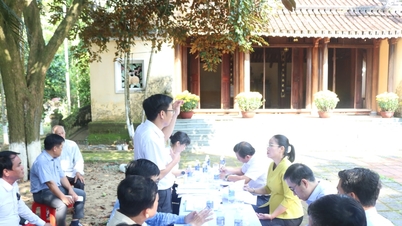 Da Nang şehir yöneticileri, Phan Chau Trinh Anıt Evi tarihi alanını inceledi.