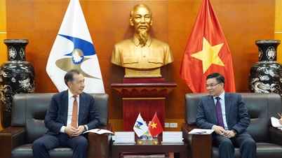 Le ministre par intérim de l'Industrie et du Commerce, Le Manh Hung, a tenu une réunion de travail avec le président du Conseil de la Commission économique eurasienne.