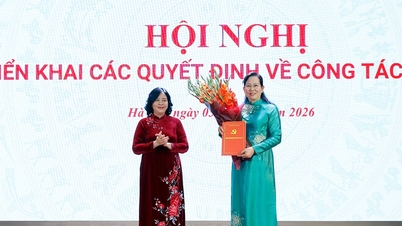 Komrad Le Thi Thuy dilantik ke jawatan Setiausaha Jawatankuasa Parti Jawatankuasa Pusat Kesatuan Wanita Vietnam.