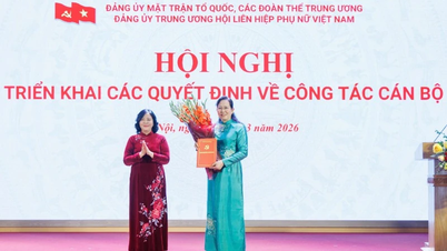 Kameraad Le Thi Thuy is benoemd tot secretaris van het Centraal Partijcomité van de Vietnamese Vrouwenbond.