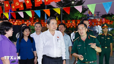 Ho Chi Minh-byen: Militærtreningsleiren i Dong Thanh kommune bidrar til å vekke lidenskapen hos den yngre generasjonen.