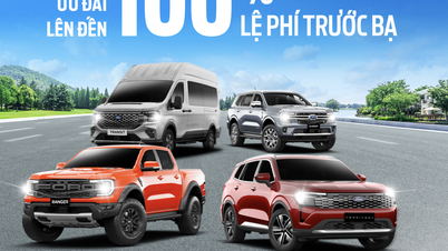 Ford Vietnam dan pengedarnya menyokong pelanggan dengan 100% daripada yuran pendaftaran.