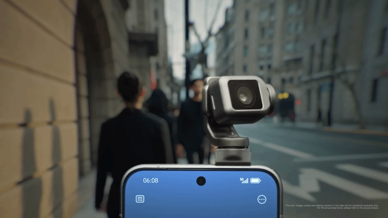 Innovativ smarttelefon: magnetisk festet kamera kontra dansende kamera.