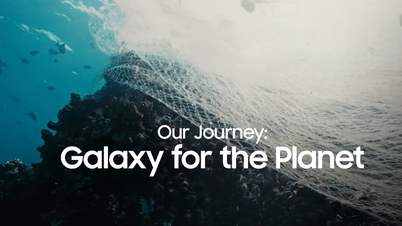 A Samsung reforça seu compromisso com o desenvolvimento sustentável até 2030.