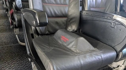 Why is seat number 15 on the Boeing plane empty?
