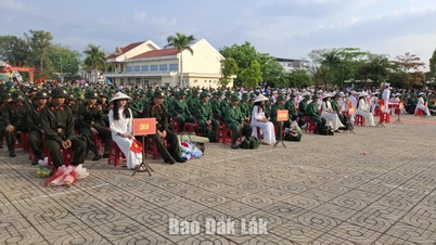 The second troop recruitment point, under the Command of Defense Zone 3 - Ea Súp, has completed the 2026 troop recruitment process.