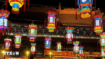 The beauty of the Hong Kong Lantern Festival.
