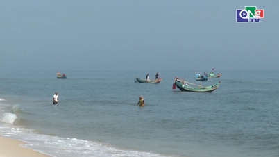 Fishermen in Quang Tri province strike it rich at the start of the year.