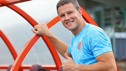 Après n'avoir marqué qu'un seul but en cinq mois, le Long An FC se sépare du joueur étranger russe Ivan.