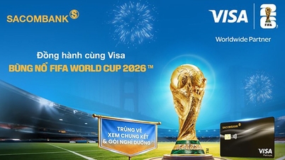 अपने SACOMBANK वीज़ा कार्ड से अमेरिका की यात्रा करें और FIFA विश्व कप 2026™ देखें।