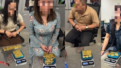 Сотрудники таможни в аэропорту Нойбай обнаружили четырех человек, которые прятали более 12 кг металла, предположительно золота.