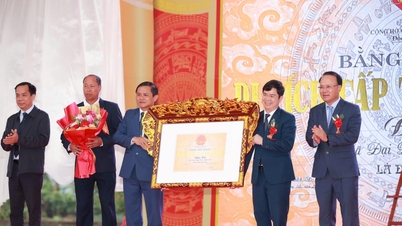 El Templo Ca (comuna de Dai Dong) recibe el Certificado de Clasificación como Monumento Histórico a Nivel Provincial.