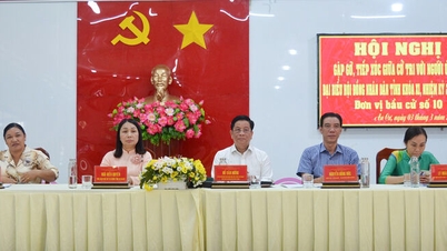 Candidates for the An Giang Provincial People's Council, electoral district No. 10, meet with voters in various localities.