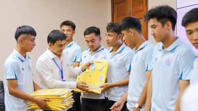 De rector van de Quy Nhon Universiteit 'inspireert' studenten in aanloop naar de THACO Cup-finale van 2026.