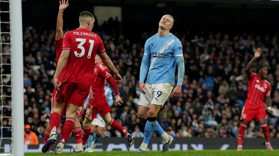 Haaland klarer ikke å score, Man City snubler i tittelkampen.