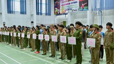 24 élèves de Da Nang participent au 4e Festival national des sports pour l'éducation à la défense et à la sécurité.