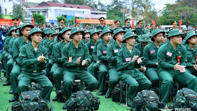 Nghe An province simultaneously held the 2026 military conscription ceremony.