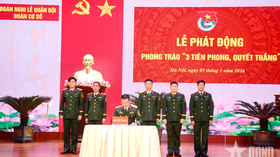 The grassroots unit of the Army Ceremonial Unit launched the "Three Pioneers for Decisive Victory" movement.