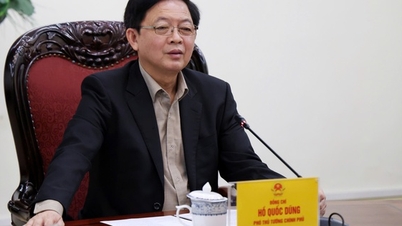 Visestatsminister Ho Quoc Dung: Utsted raskt KPI-indikatorer for å styrke ansvarligheten i lovgivningen.