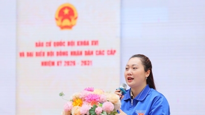 The youth of Ba Dinh district are carrying out many meaningful activities to celebrate election day.